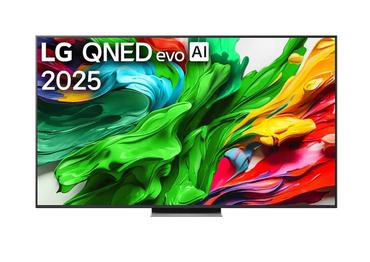 Телевизор LG 65QNED87A3B, 65' 4K QNED MiniLED  HDR Smart TV, 100Hz, 3840x2160, DVB-T2/C/S2, Alpha 8 AI Processor 4K, HDR 10, webOS 25 ThinQ,  FreeSync, VRR 120Hz, Multi View, 4K Upscaling, Wi-Fi 6, Voice Controll, BT 5.3, AirPlay 2, CI, HDMI eARC, SPDIF, 