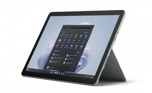 Таблет Microsoft Surface Go 4, Intel Processor N200, 10.5' (1920 x 1280) PixelSense Display, Intel UHD Graphics 615, 8GB RAM, 64GB UFS Drive, Windows 11 Pro, Platinium