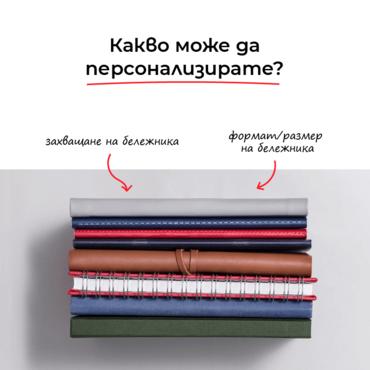 Бележник по индивидуален дизайн - видове захващане