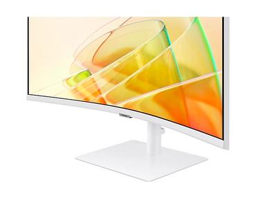 Монитор Samsung 34A650 34' Curved VA 3440x1440 5ms 100Hz DP HDMI USB 3.0 Speakers Thunderbolt White