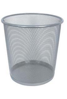 Метално кошче 11.5 литра мрежа сива