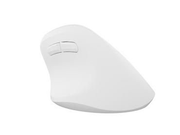 Мишка Natec Vertical Mouse Crake 2 Wireless, 2400DPI Bluetooth 5.2 + 2.4 GHz White