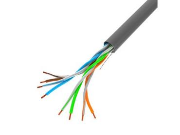 Кабел Lanberg LAN cable CAT.5e utp 100m solid cu grey fluke passed