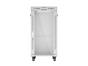Комуникационен шкаф Lanberg rack cabinet 19' free-standing 22U/600x800 (flat pack) with glass door lcd grey v2
