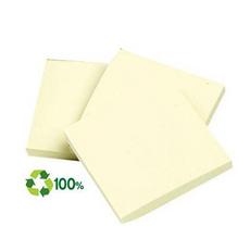 Самозалепващи листчета 75х75мм рециклирани 12 броя