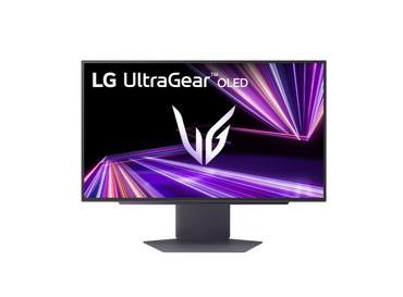 Монитор LG 27GX790A-B, UltraGear 26.5' OLED, 0.03 ms GtG AG, 480 Hz, 1500000:1, 275cd/m2, QHD 2560x1440, HDR 10, DCI-P3 98.5%, AMD FreeSync, G-SYNC Compatible, HDMI, DisplayPort, USB, Headphone Out, Reader mode, Tilt, Height Adjustable, Pivot, Black