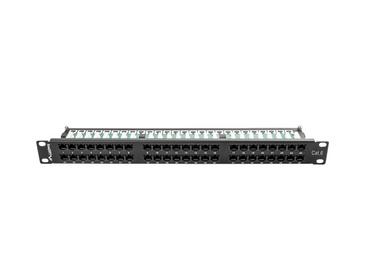 Пач панел Lanberg patch panel 48 port 1U CAT.6, black