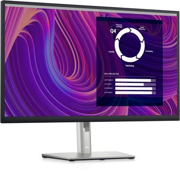 Монитор Dell P2723D, 27' Wide LED AG IPS Panel, 5ms, 1000:1, 350 cd/m2, 2560x1440, 99% Srgb, HDMI, DP, USB 3.2 Gen 1 hub, ComfortView, Height, Pivot, Swivel, tilt, Black