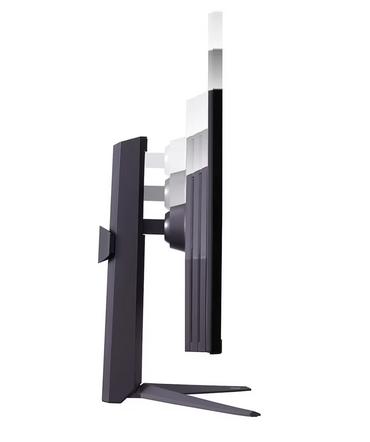 Монитор LG 27GR93U-B, 27', UltraGear IPS 1ms, AG, UHD 4K (3840x2160), 144Hz, HDR 400, 1000:1, 400cd/m2, DCI-P3 95%, USB3.0 (1up/2down), VRR, AMD Free-sync, NVIDIA G-Sync, HDMI, DisplayPort, Height Adjustable, Pivot, Tilt, Headphone Out, Black