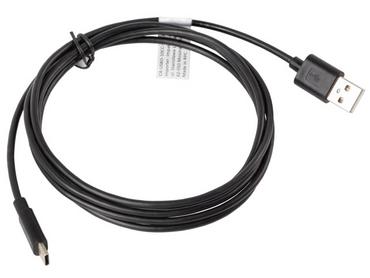 Кабел Lanberg USB-C(M) ->  USB-A (M) 2.0 cable 1.8m, black