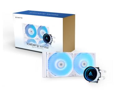 Вентилатор Chieftec Iceberg 240 RGB White