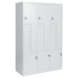 Метален гардероб BTL КK с 6 отделения -180х120х50 см