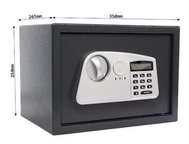 Метален сейф UNS TR1  - размери