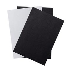 Корици за подвързване картон 270 гр черна 100 бр A3