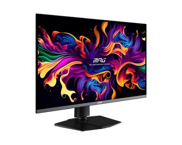 Монитор MSI MPG 322URX QD-OLED, 31.5', 0.03ms, 240Hz, Flat, 3840x2160 UHD, 16:9, G-Sync Compatible, HDR True Black 400, 450 nits, 99% DCI-P3, AG, 1.5M:1, 100M:1, DP(2.1a), 2xHDMI 2.1, 1xTypeC DP alt. w/PD (98W), USB HUB, Pivot, Heigh Adj., VESA, Black, 9.