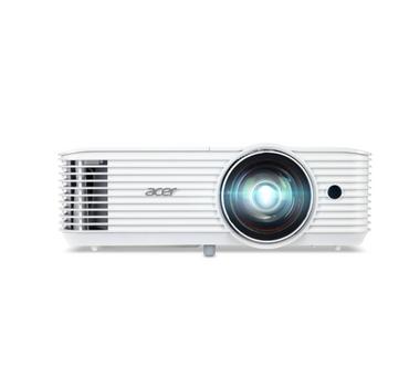Мултимедиен проектор Acer Projector S1387, DLP, Short Throw, WXGA (1280x800), 4000 ANSI Lumens, 20,000:1 Dynamic Black, HDMI 3D Ready, 2? HDMI (1.4b), DC Out (5V/1A, USB-A), RS232, Speaker 16W, Bluelight Shield, 3.1 kg, 3Y, White