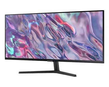Монитор Samsung 34S50GC, 34' VA, 100 Hz, 5 ms GTG, 3440x1440, 300 cd/m2, 3000:1, HDR 10, AMD FreeSync, PBP, Eye Saver, Flicker Free, Display Port 1.2, 2xHDMI 2.0, Headphone Jack, 178°/178°, Black