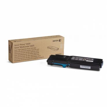 Консуматив Xerox Phaser 6600/WorkCentre 6605 Cyan High Capacity Toner Cartridge, DMO