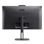 Монитор AOC Q27V5CW/BK, 27' IPS WLED, 2560x1440@75Hz, 4ms GtG, 1ms MPRT, 300cd m/2, 1000:1, 20M:1 DCR, Adaptive Sync, FreeSync, Low Blue Light, 5Wx2, Tilt, Height Adjust, Pivot, Swivel, HDMI, DP, USB hub