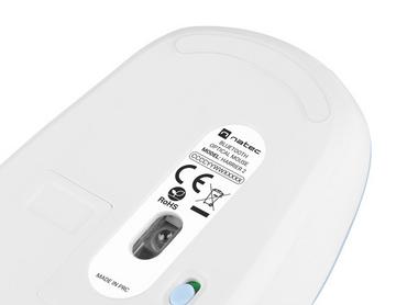 Мишка Natec Mouse Harrier 2 Wireless 1600 DPI Bluetooth 5.1 White-Blue