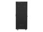 Комуникационен шкаф Lanberg rack cabinet 19' free-standing 37U/800x1000 (flat pack) with glass door lcd black v2