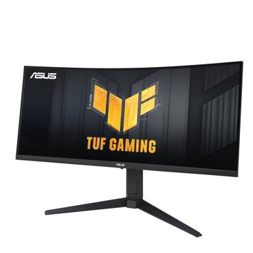 Монитор Asus TUF Gaming VG34VQL3A Curved Gaming, 34 ' WQHD (3440 x 1440), 180Hz, 1500R, Curved design, Extreme Low Motion Blur, Freesync Premium Pro, 1ms (GTG),125% sRGB, DisplayHDR 400 , DisplayWidget, Black