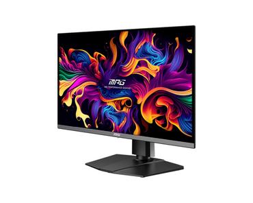 Монитор MSI MPG 271QRX QD-OLED, 26.5', 360Hz, 0.03ms, WQHD 2560x1440, Oled Care 2.0, Fanless Design with Graphene, ClearMR 13000, KVM, Mystic Light, AI VISION, 250 nits, 1500000:1, 100M;1, DP (1.4a), 2x HDMI (2.1), Type-C (DP alt. PD 90W), USB HUB, Adj.St