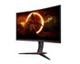 Монитор AOC C27G2Z3/BK, 27' Curved 1500R VA WLED, 1920x1080@280Hz, 1ms GtG, 0.5MPRT, 300cd m/2, 4000:1, 80M:1 DCR, Adaptive Sync, FlickerFree, Blue Light tech. Soft., Tilt, Height Adjust, Swivel, 2xHDMI, DP