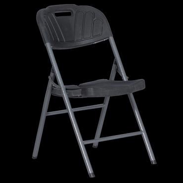 Сгъваем стол МАРК- черен цвят