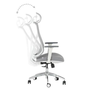 Директорски стол ЙОАН- Регулиране силата на люлеене според теглото на седящия