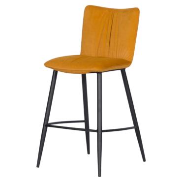 Бар стол АМАЯ - метални крака, черни