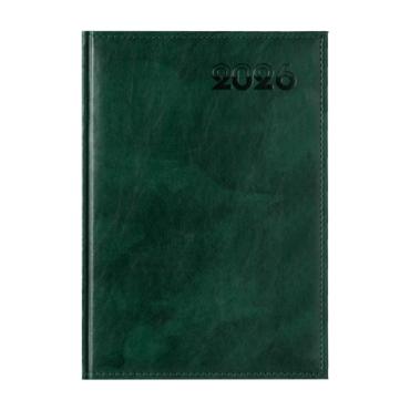 Календар - бележник ДИПЛОМАТ А4-зелен цвят