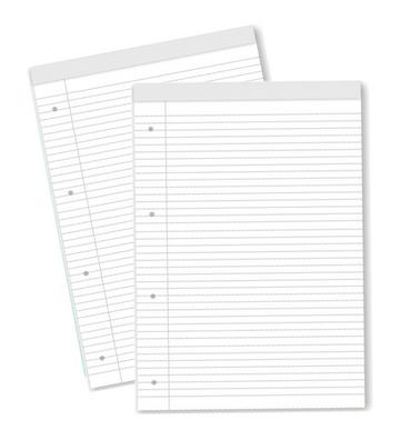 Блокнот с перфорация А4 офсет 50 л линиран