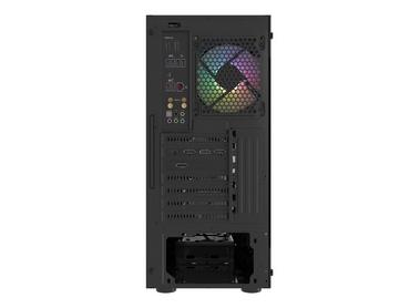 Кутия за компютър Fury PC Case Shobo SH4 RGB Midi Tower, Window, Black