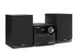 Аудио система Sharp Audio Systems XL-B517D(BK), HI-FI MICRO SYSTEM, 45W total max power output, DAB+ and FM tuner with RDS, Bluetooth v5.0, CD player, USB playback, 3.5mm Aux-in / line-in, Headphone jack, wooden speaker, Black