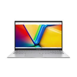 Лаптоп Asus Vivobook X1504VA-BQ1643W, Intel i5-1334U  1.3 GHz (12MB Cache, up to 4.6 GHz), 15.6' FHD,(1920x1080),16GB DDR4 ( 8 ON BD), SSD 512GB G3,Backlit Chiclet Keyboard, Windows 11 Home, Silver