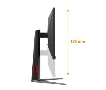 Монитор AOC 24G4HA, 23.8' IPS WLED, 1920x1080@200Hz, 1ms GtG, 0.5ms MPRT, 300cd m/2, 1000:1, 80M:1 DCR, Adaptive Sync, FlickerFree, Low Blue Light, 2Wx2, Tilt, Height Adjust, Pivot, Swivel, 2xHDMI, DP