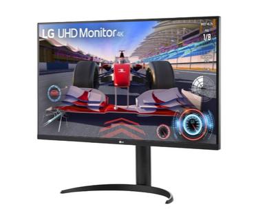 Монитор LG 32UR550K-B, 31.5' UltraFine 4K (3840x2160) VA, DCI-P3 90%, 4ms, 250 cd/m2, 3000:1, HDR10, USB Type-C, HDMI, DisplayPort, Dynamic Action Sync, Reader mode, Speaker 5W x 2, Height, Swivel, Tilt, Speaker, LG Switch, Black