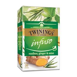 Чай Twinings ройбос, джинджифил и мента