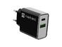 Адаптер Natec USB Charger Ribera 1X USB-A + 1X USB-C 20W, Black