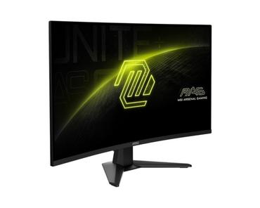 Монитор MSI MAG 32CQ6F, 31.5, 180Hz, 0.5ms, Rapid VA, WQHD 2560x1440, Curve 1500R, AG, Adaptive-Sync, DisplayHDR 400, CONSOLE MODE, AI Vision, LBL, 3500:1, DCR 100M:1, 1x DP(1.4), 2x HDMI (2.0b), 1 x Headphone Out, Tilt, VESA, Frameless, 9S6-3DC91M-001