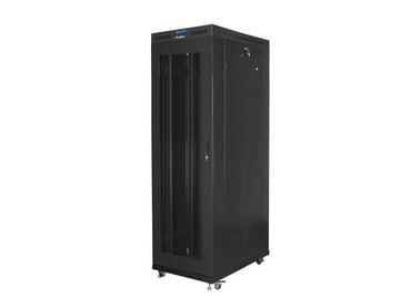 Комуникационен шкаф Lanberg rack cabinet 19' free-standing 42U/800x1200 (flat pack) with mesh door lcd black v2