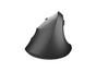 Мишка Natec Vertical Mouse Crake 2  BLUETOOTH 5.2 + 2.4GHZ BLACK 2400dpi, Left handed, black