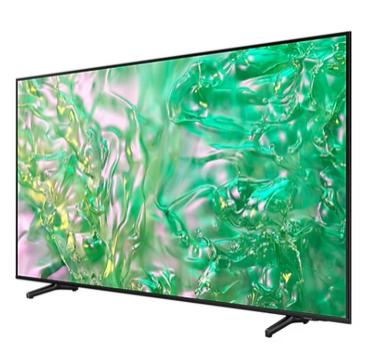 Телевизор Samsung 55' 55DU8072 AI 4K UHD LED TV, SMART, 3xHDMI, 2xUSB, Wi-Fi 5, Bluetooth 5.2, Frameless, Black