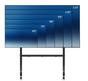 Стойка Neomounts Move Go XL Mobile Floor Stand (fast install, height adjustable)