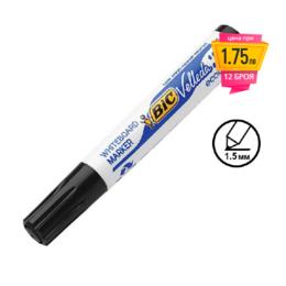 Маркер за бяла дъска Bic черен