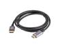 Кабел Lanberg display port (M)  -> HDMI(M) cable 1.8m, black