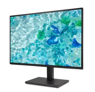 Монитор Acer Vero B277Gbmiprzx, 27' IPS LED, ZeroFrame FHD (1920x1080) AG, 4ms (GTG), 120Hz, 100M:1, 1500:1, 250nits, 99% sRGB, HDMI, VGA, DP, USB3.2x4 USB-B(1up 4down), Speakers 2x2W, Audio In/Out, ERGOstand, TUV, Energy Efficiency Class C, VESA, Black