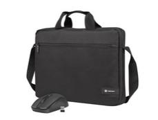 Комплект Natec laptop bag WALLROO 2 15.6' with wireless mouse Black