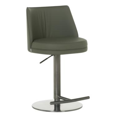 Бар стол КАРИНА- Тапицерията от висококачествена еко кожа